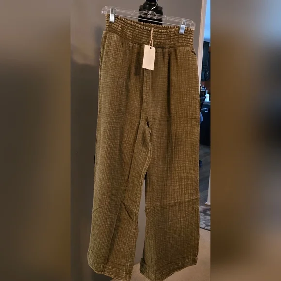 EASEL Super Comfy Washed Cotton Gauze Pants #454-459 - Picture 8 of 12